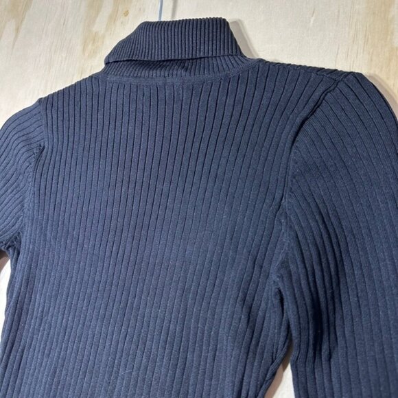 Fashion Nova Make My Life Complete Black Sweater Ribbed Bodysuit Size XL - Picture 6 of 6